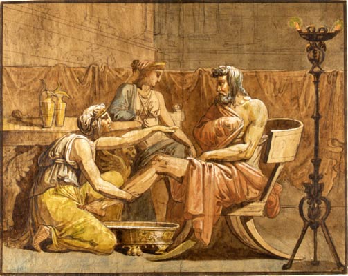 Anonimo bolognese-Il riconoscimento di Ulisse